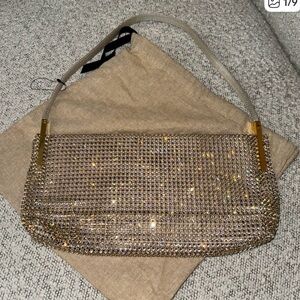 Yves Saint Laurent Suzanne crystal purse